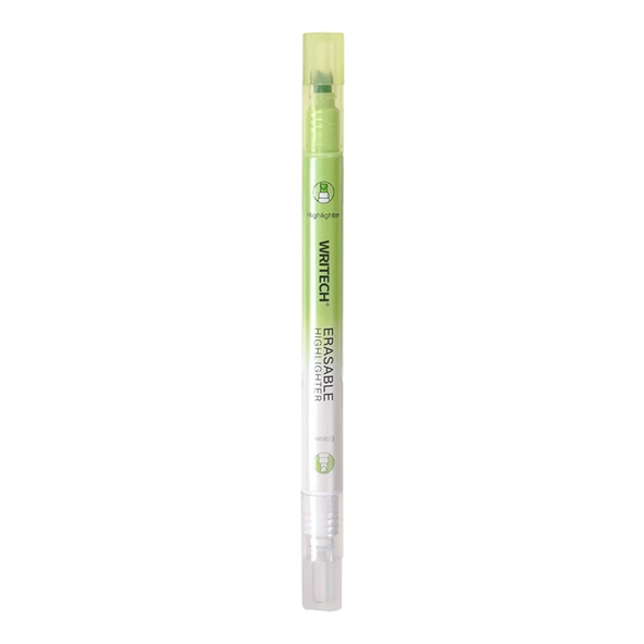 WRITECH W-822 SİLİNEBİLİR FOSFORLU KALEM NEON YEŞİL - 12'Lİ KUTU ürün görseli 1