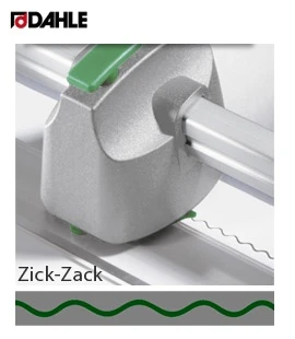 DAHLE 960 - PERFORAJ ZİGZAG KESİM SETİ(507) - Resim 2