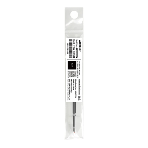 WRITECH W-1154 JEL KALEM SİYAH REFILL (W0154-W0154A2-W0178) ürün görseli 1