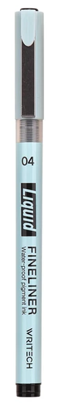 WRITECH W-704 LIQUID FINELINER KALEM - 6'LI - Resim 2