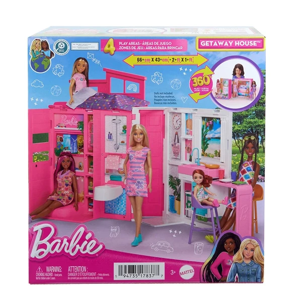 Barbie'nin Portatif Evi HRJ76 ürün görseli 1