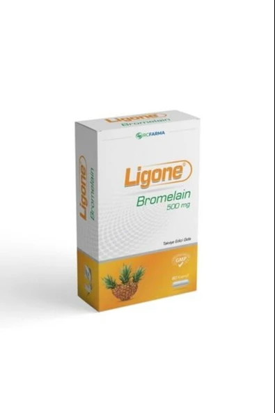 Ligone Bromelain 60 Kapsül - Resim 4