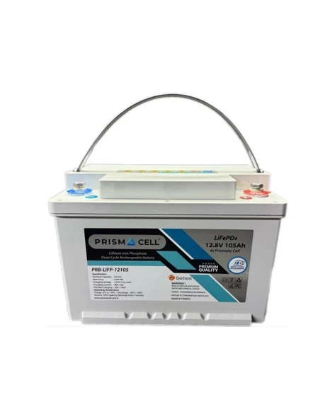 12.8 Volt 105 Amper Lifepo4 akü ürün görseli 1