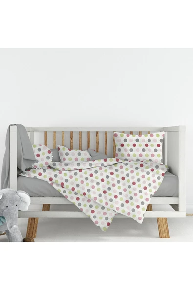 Ranforce Kumaşından 1.Kalite %100 Pamuklu Bebek Nevresim Takımı - 100x150 ürün görseli 1