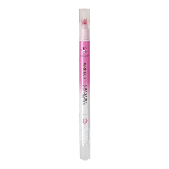 WRITECH W-822 SİLİNEBİLİR FOSFORLU KALEM NEON PEMBE - 12'Lİ KUTU ürün görseli 1