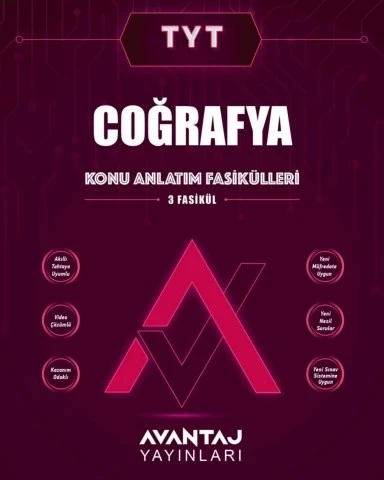 Avantaj 11.Sınıf Coğrafya Konu Anlatım Fasikülleri ürün görseli 1