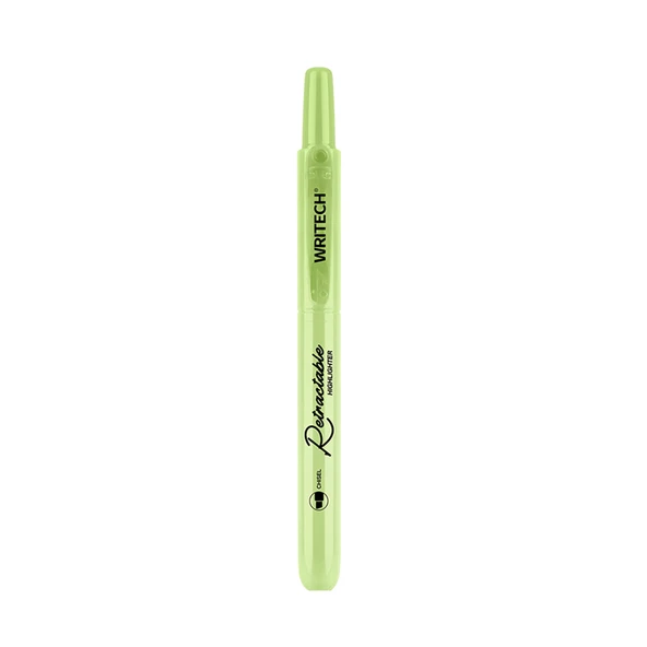 WRITECH W-805S BASMALI FOSFORLU KALEM PASTEL AÇIK YEŞİL - 12'Lİ KUTU ürün görseli 1