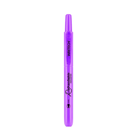 WRITECH W-805S BASMALI FOSFORLU KALEM NEON MOR - 12'Lİ KUTU ürün görseli 1