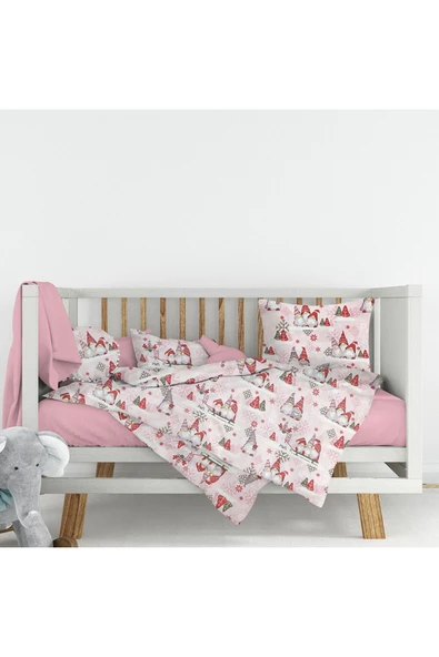 Ranforce Kumaşından 1.Kalite %100 Pamuklu Bebek Nevresim Takımı - 100x150 ürün görseli 1