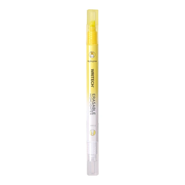 WRITECH W-822 SİLİNEBİLİR FOSFORLU KALEM NEON SARI - 12'Lİ KUTU ürün görseli 1