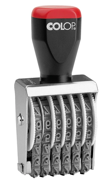COLOP 09006 BANDLI NUMARATÖR - 9MM/6 HANELİ ürün görseli 1
