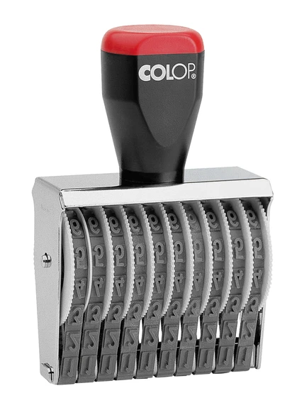 COLOP 07010 BANDLI NUMARATÖR - 7MM/10 HANELİ ürün görseli 1