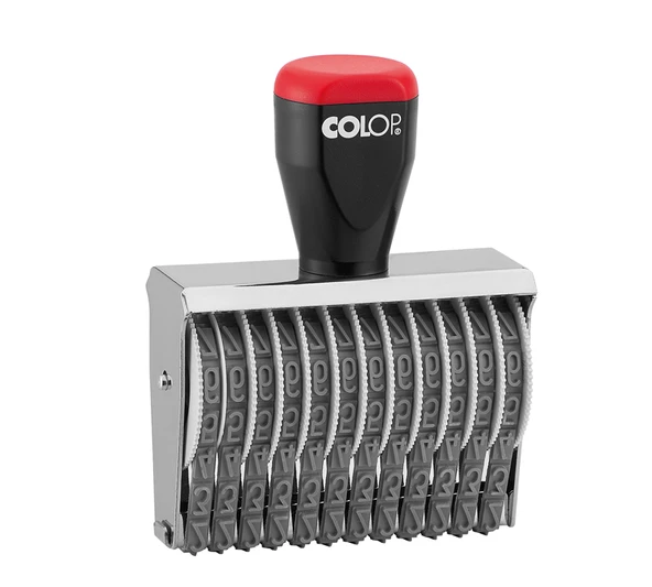 COLOP 09012 BANDLI NUMARATÖR - 9MM/12 HANELİ ürün görseli 1