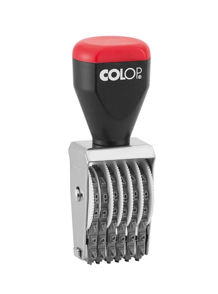 COLOP 03006 BANDLI NUMARATÖR - 3MM/6 HANELİ ürün görseli 1
