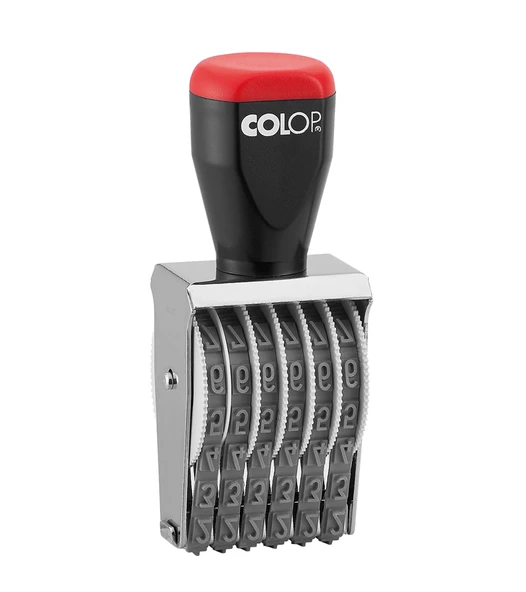COLOP 07006 BANDLI NUMARATÖR - 7MM/6 HANELİ ürün görseli 1