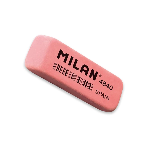 MILAN CNM4840 ESNEK SENTETİK SİLGİ - PEMBE - 40ADET ürün görseli 1