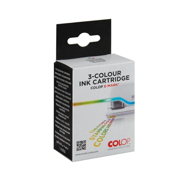 COLOP E-MARK YEDEK KARTUŞ RENKLİ ürün görseli 1
