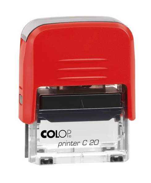 COLOP PRINTER C20 KIRMIZI KASA KIRMIZI KEÇE - 14X38MM ürün görseli 1