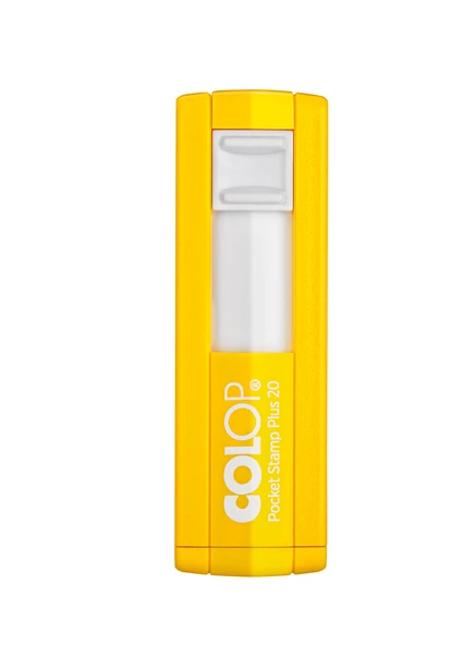COLOP CEP20 KAŞE SARI KASA SİYAH KEÇE - 14X38MM ürün görseli 1