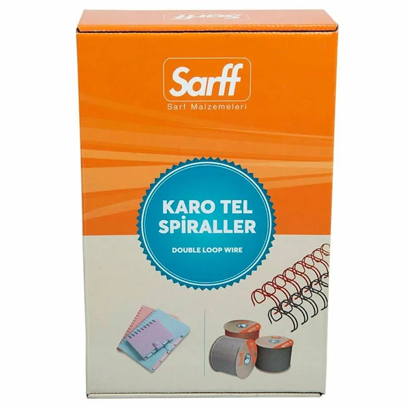 SARFF 1/2 BEYAZ KAROTEL KUTU - 50ADET - Resim 3