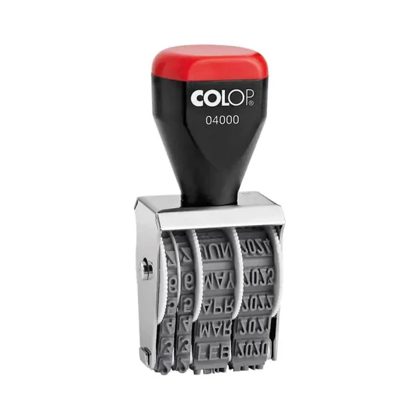 COLOP 04000 BANDLI TARİH KAŞESİ - 4MM ürün görseli 1