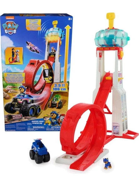 Spin Master Paw Patrol Büyük Gözetleme Kulesi Oyun Seti-Rescue Wheels SPM-6069672 ürün görseli 1