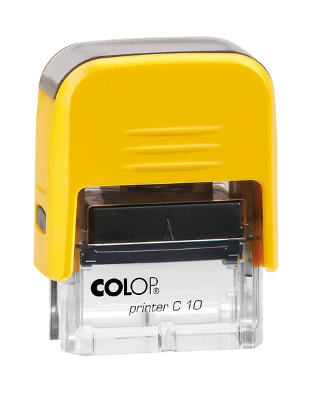 COLOP PRINTER C10 SARI KASA SİYAH KEÇE - 10X27MM ürün görseli 1