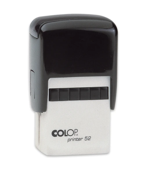 COLOP PRINTER 52 SİYAH KASA SİYAH KEÇE - 20X30MM ürün görseli 1
