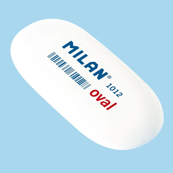 MILAN CMM1012 SENTETİK OVAL SİLGİ - 12ADET - Resim 2