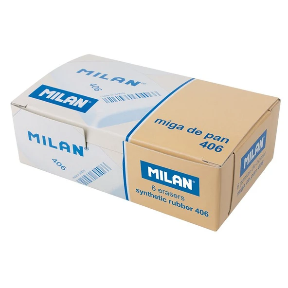MILAN CNM406 ESNEK SENTETİK SİLGİ - 6ADET ürün görseli 1