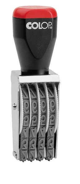 COLOP 012004 BANDLI NUMARATÖR - 12MM/4 HANELİ ürün görseli 1
