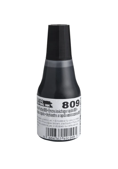 COLOP 809 25ML PREMIUM ÇABUK KURUYAN MÜREKKEP SİYAH ürün görseli 1
