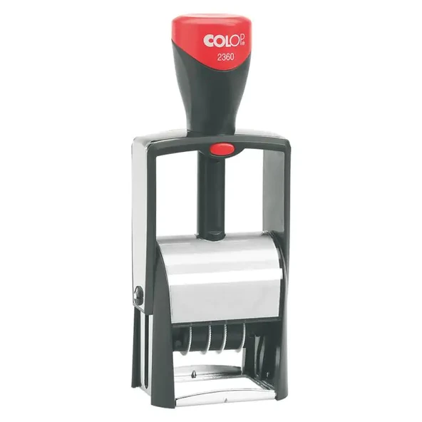 COLOP EXPERT LINE 3360 D04 TARİH(ENG) KAŞE MAVİ KEÇE ürün görseli 1