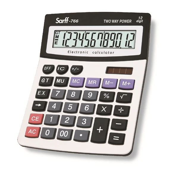 SARFF 766 HESAP MAKİNESİ ürün görseli 1