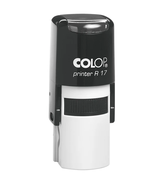 COLOP R17 YUVARLAK SİYAH KASA SİYAH KEÇE - 17MM ürün görseli 1
