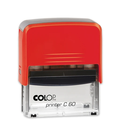 COLOP PRINTER C60 KIRMIZI KASA KIRMIZI KEÇE - 37X76MM ürün görseli 1