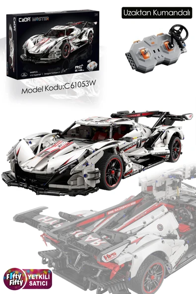 Cada V12 Hypercar -C61053W (4449 Parça) Profesyonel Oyuncak Yapım Seti ürün görseli 1