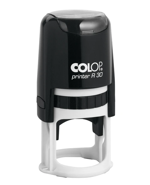 COLOP R30 YUVARLAK SİYAH KASA SİYAH KEÇE - 30MM ürün görseli 1