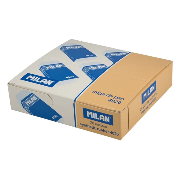 MILAN CMM4020 SENTETİK SİLGİ - 20ADET ürün görseli 1