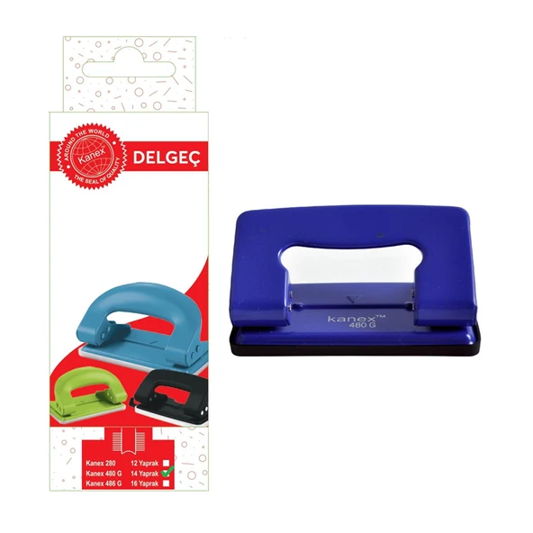 KANEX DELGEÇ 480G MAVİ BLİSTER - 14SAYFA ürün görseli 1
