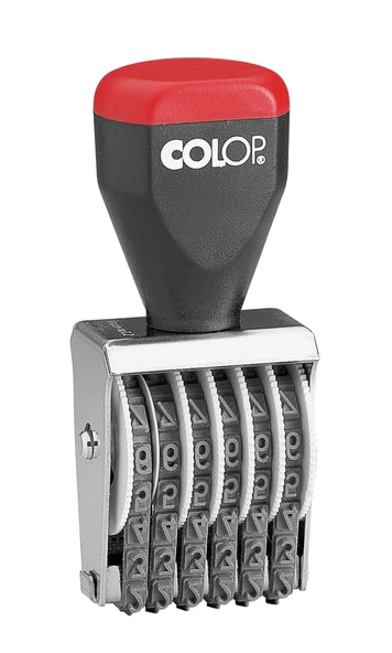 COLOP 05006 BANDLI NUMARATÖR - 5MM/6 HANELİ ürün görseli 1