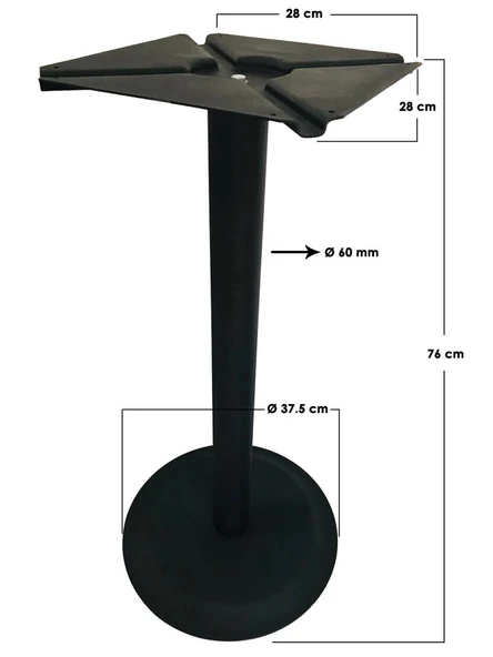Metal Masa Ayağı Bistro Ayak ürün görseli 1