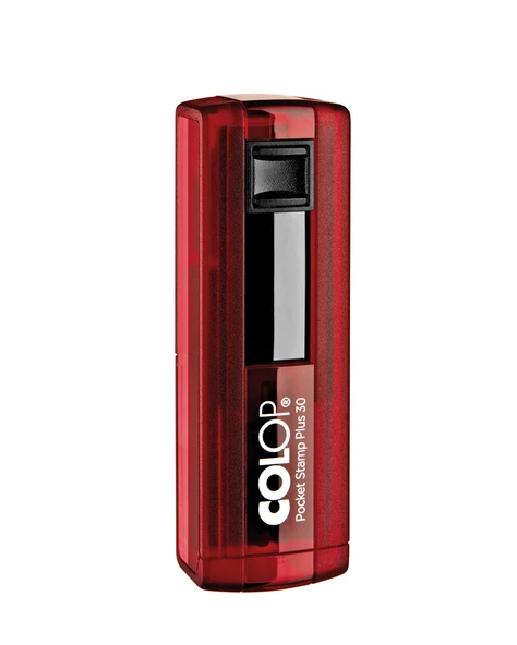 COLOP CEP30 KAŞE KIRMIZI KASA SİYAH KEÇE - 18X47MM ürün görseli 1
