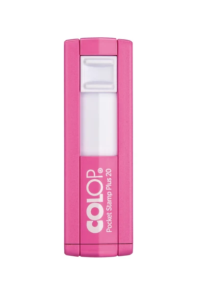 COLOP CEP20 KAŞE PEMBE KASA SİYAH KEÇE - 14X38MM ürün görseli 1