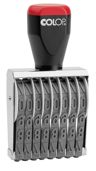 COLOP 09008 BANDLI NUMARATÖR - 9MM/8 HANELİ ürün görseli 1