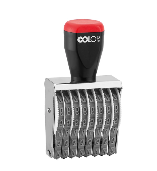 COLOP 07008 BANDLI NUMARATÖR - 7MM/8 HANELİ ürün görseli 1