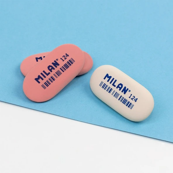 MILAN CMM124 SENTETİK OVAL SİLGİ - 24ADET - Resim 3