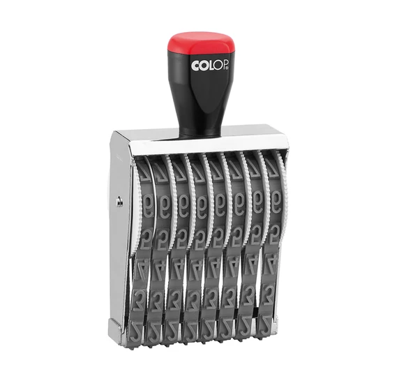 COLOP 012008 BANDLI NUMARATÖR - 12MM/8 HANELİ ürün görseli 1