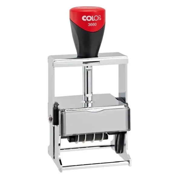COLOP EXPERT LINE 3660 D04 TARİH(ENG) KAŞE MAVİ KEÇE ürün görseli 1