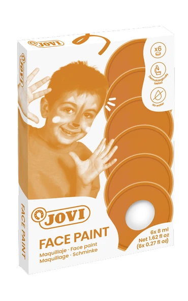 JOVI 171U KREM YÜZ BOYASI 8ML BEYAZ - 6'LI KUTU ürün görseli 1